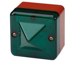 L101XAC230BR.4 E2S L101XAC230BR/G XenonStrobe L101X-B 230vAC [red] GREEN 5J 1Hz IP66 v=+/-10% without Lugs